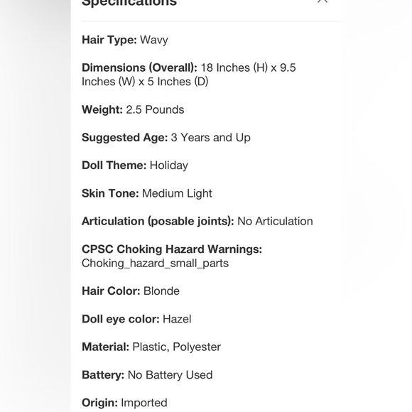 Our Generation HOLLIE Holiday 18-Inch Doll Blonde Limited Edition NIB 2025 - Picture 5 of 5